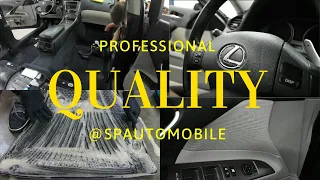 Detailing a Car Interior  | Lexus is250 Transformation