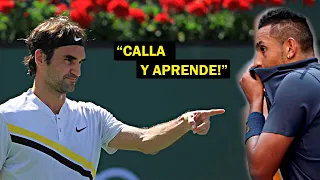 Cuando Federer le dió una CLASE de Tenis a Nick Kyrgios!