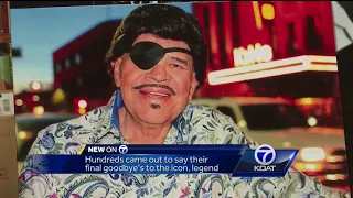Hundreds say their final goodbyes to New Mexico music icon