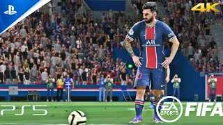 FIFA | PS5 Next Gen Gameplay | PARIS SG (PSG) Vs JUVENTUS | Full Match | 4K 60FPS | Gadget Theory