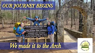 Appalachian Trail 2024, Train to Amicalola Falls Arch