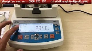 Review cân sấy ẩm Radwag MA50R | MA 50.R Moisture Analyzer | RADWAG Balances And Scales