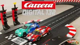 CARRERA DIGITAL132 GT Race Stars Circuit de Voitures GT Ferrari BMW Slotcar