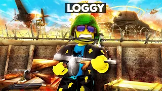 LOGGY BUILT THE MOST POWERFUL MILITARY BASE TO BREAK ROBLOX