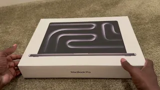 M3 Max MacBookPro 16 inch Space Black Unboxing