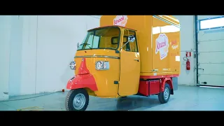 Ape Piaggio Elettrica | Food Truck Ape Car Elettrico | Knack Eat