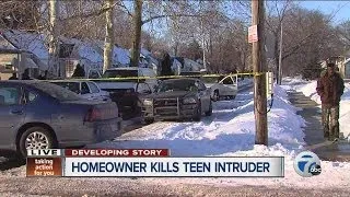 Homeowner kills teen intruder