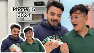 Bought The iPhone 15 256GB!!! | Got it for Just 7?,???/- in 2024