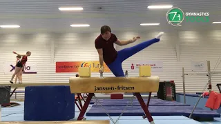 Scissor Drills and Exercises | Gymnastics | Pommel Horse