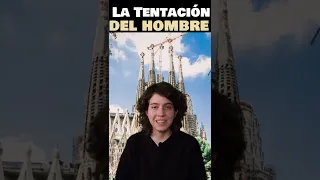 Escultura en la Sagrada Familia: La tentación del hombre