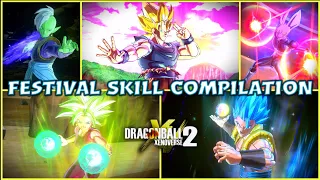 All Festival Skills Compilation Dragon Ball Xenoverse 2