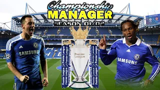 Championship Manager 01/02 | Managing Chelsea Season Long Gameplay