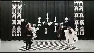 танец шахматных фигур "Королята" с. Октемцы