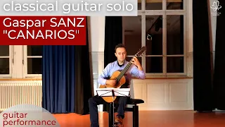 CANARIOS by Gaspar SANZ arr. & played by Michal Stanikowski (guitar)