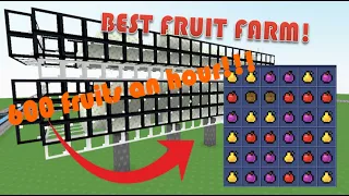How to build THE BEST FRUIT FARM IN BLOXD.IO!!? || BLOXD.IO TUTORIAL