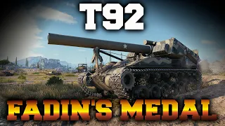 T92 - Fadin's Medal - 7,5K Damage - World of Tanks