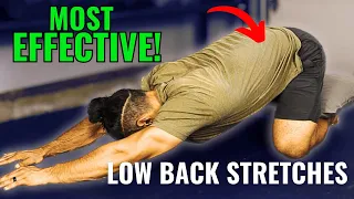 5 Stretches To Get Rid of Low Back Pain & Stiffness (MOST EFFECTIVE!)