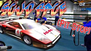 Scud Race/Sega Super GT Plus: Beginner Night Course All Car Pit (Number 6)