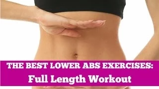 Best Lower Abs Exercises EVER - Full Length 9-Minute Home Workout