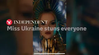 Miss Ukraine Has a Archangel Michael Model