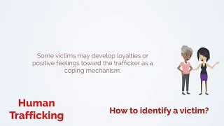 How to identify victims of human trafficking