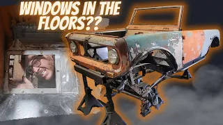 WINDOWS IN THE FLOORS, and FANCY tube FENDERS!!! (ultimate 800 part 11)