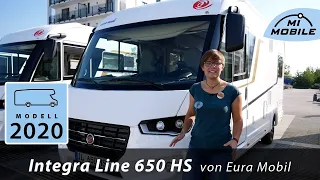 #017 Eura Mobil Integra Line 650 HS - Rundsitzgruppe im kompakten Vollintegrierten Neuheit 2020