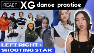 XG - SHOOTING STAR and LEFT RIGHT(Dance Practice Fix ver.) REACTION !!! THEY'RE PERFECT ❤️!!!