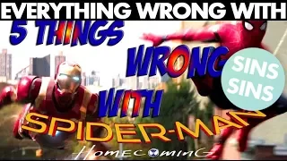 Everything Wrong With "5 Things WRONG With The Spider-Man: Homecoming Trailer"