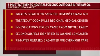 8 hospitalized after overdose Putnam County jail