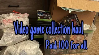 Hundreds of video games haul #collection