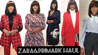 ZARA & PRIMARK TRY ON HAUL| PLUS BITS FROM BERSHKA & H&M|WINTER❄ 2020