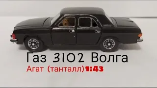 Газ 3102 Волга агат (танталл) 1:43
