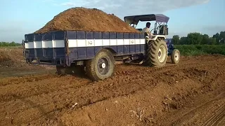 Farmtrac 60 T20 EPI Powermaxx In Troli || Poonia Krishi Farm