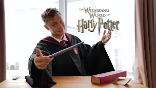 Hogwarts Robe & Wand Unboxing. Reviewing the Wizarding World of Harry Potter Shop Full Uniform