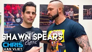 Shawn Spears on the chairshot to Cody, signing with AEW, his wife Peyton Royce, Tully Blanchard