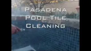 Pasadena Pool Tile Cleaning | 1-877-835-8763