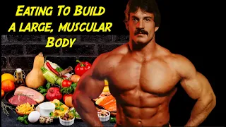 MIKE MENTZER: “EATING TO BUILD A LARGE, MUSCULAR BODY”  #mikementzer  #gym  #motivation  #training