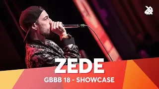 ZEDE | Grand Beatbox Battle Showcase 2018