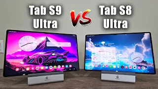 Samsung Galaxy Tab S9 Ultra vs Tab S8 Ultra - FULL Comparison