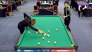 ЧМ-2023. Фавориты. Чимбаев (KAZ) - Крыжановский (MDA). Бильярд, американка. Billiards.