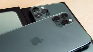 Unboxing the Midnight Green iPhone 11 Pro!