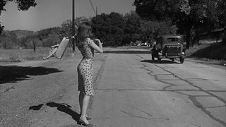 Jane Fonda  Walk On The Wild Side 1962  hitchhiking