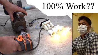 Real or Fake? how to turn a water pump into high power 220V electric generator