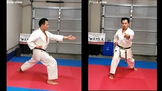 [Karate Home Training series] - Lesson 2 - Intermediate Level Kihon combination technique