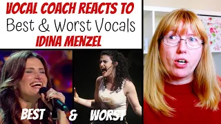 Musical Theatre Coach Reacts to Best & Worst Vocals Idina Menzel