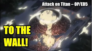 The BATTLE OF MARIA || GERMAN watches ATTACK ON TITAN OP/ED 5 - BLIND REACT-ANALYSIS