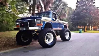 Friday the 13th ride in the Bigfoot Monster truck clone