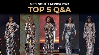 Top 5 Q&A | Miss South Africa 2023