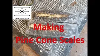 Making Resin Pine Cone Scales